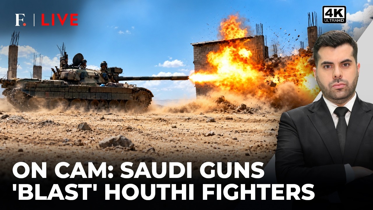 2800+ Saudi Air Strikes in 100 Days? Yemen 'Forces' Clash With Houthis | Firstpost Live| 4K
