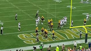 AARON JONES TD &amp; LAMBEAU LEAP vs Denver 9/22/2019