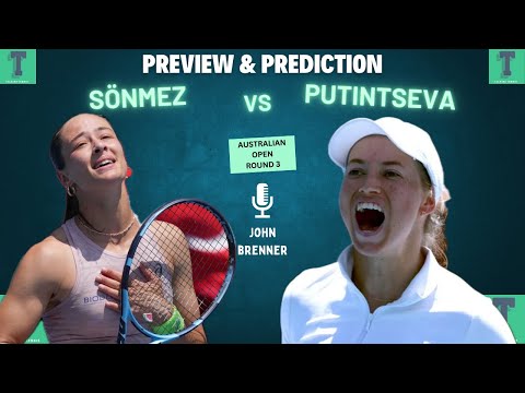 Yulia Putintseva vs Zeynep Sönmez | Australian Open 2026 Round 3 | Preview and Prediction