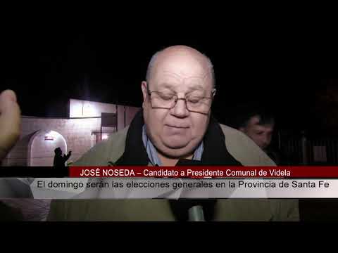 JOSÉ NOSEDA – Candidato a Presidente Comunal de Videla