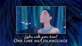Listen With Your Heart [One Line Multilanguage]