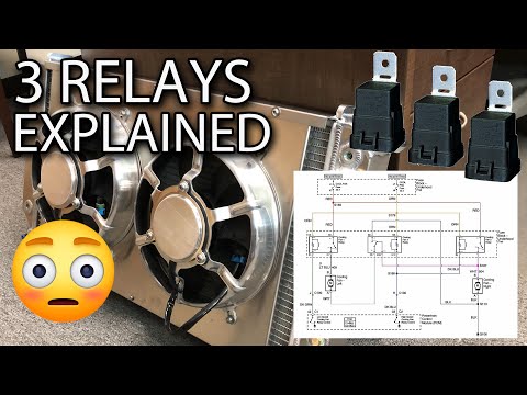 3 Relay Automotive Cooling Fan Logic