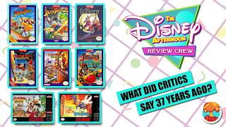 1990s Critics Review Disney Afternoon: DuckTales, Rescue Rangers, TaleSpin, Goof Troop & More!