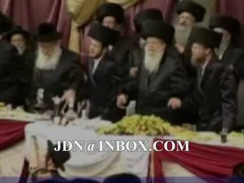 Wedding of an einikel of the Slonimer Rebbe Sivan 5770