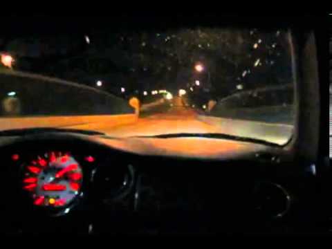 Mini Cooper Running From the Cops