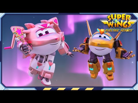 Superwings | S8 | Goldenboy & Goldengirl part2 | Electric Heroes | Character Compilation