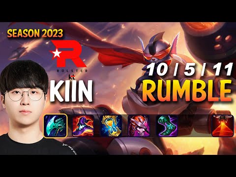 KT Kiin RUMBLE vs K'SANTE Top - Patch 13.13 KR Ranked