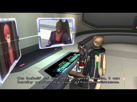 Xenosaga Episode II HD Cutscene 28 - Hearing the Bad News - JAPANESE