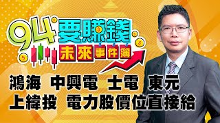 鴻海 中興電 士電 東元 上緯投 電力股