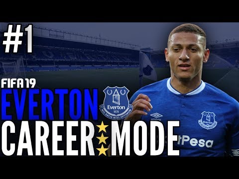 FIFA 19 EVERTON CAREER MODE #1 - PRE-SEASON DISASTER !!!!