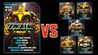Real Steel WRB FINAL ZEUS Gold Series of fights GO