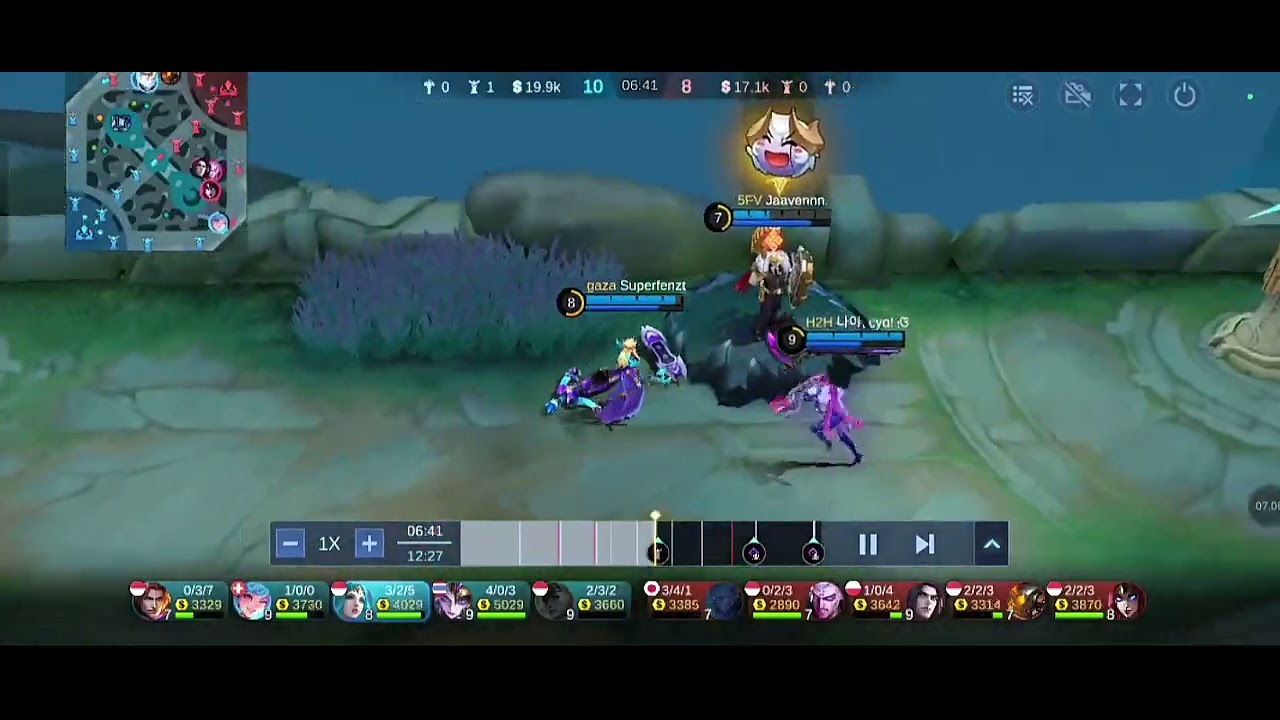 GACOR GAMEPLAY VEXANA COMBO TIGREAL FULL CC GAS COBAIN DAH😅|MOBILE LEGENDS 