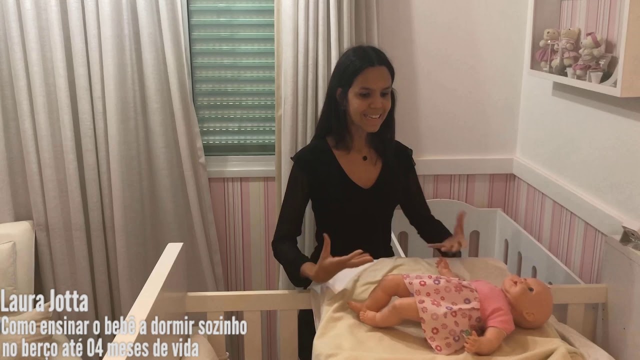 COMO ENSINAR O BEBÊ A DORMIR SOZINHO NO BERÇO