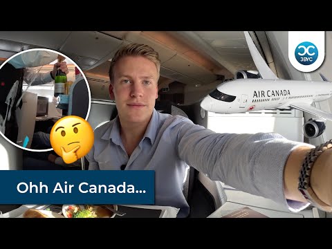 YouTube thumbnail for Air Canada Boeing 787-8