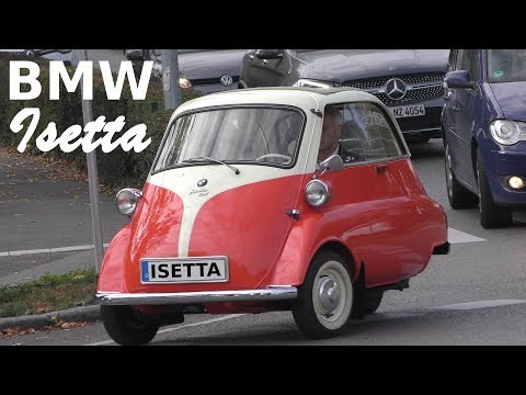 BMW Isetta (1955 - 1962) on the road - auf der Straße