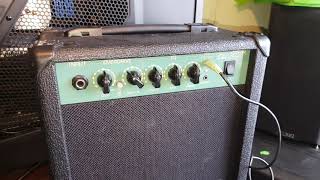 Video thumbnail for Found Stagg 10GA 10W RMS Guitar Amplifier speaker with MP3 headphone socket by EastAngliaUK