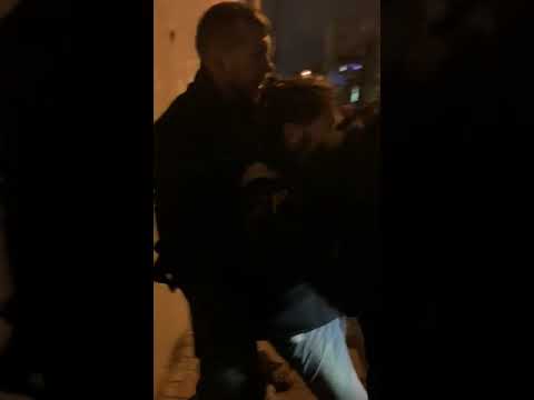  شاهد الفيديو :اجرام اسرائيلي بحق شاب فلسطيني في تل ابيب