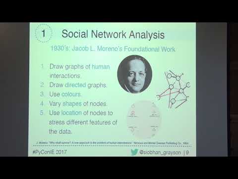 Pycon Ireland 2017: Star Wars: A Social Network Analysis - Siobhán Grayson
