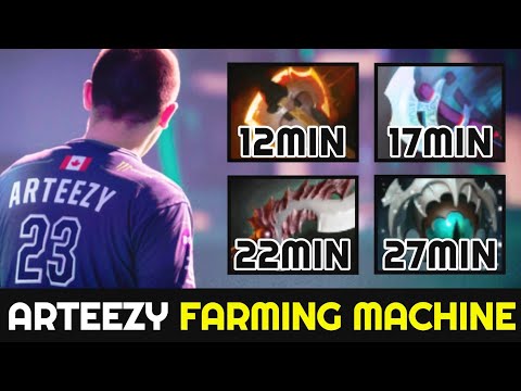 ARTEEZY Top 1 MMR Farming Machine - 950GPM Raid Boss 7.27 Dota 2