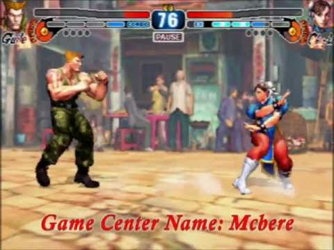 Street Fighter 4 Volt - Guile Vs Chun li [Grueling]