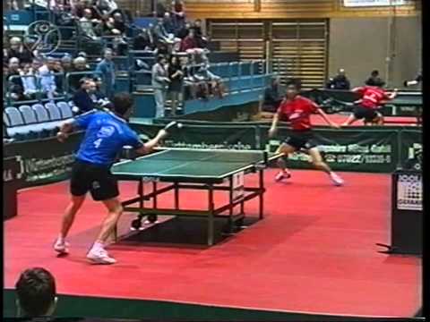 Tischtennis Bundesliga: Ding Song vs Slobodan Grujic Apr 2000