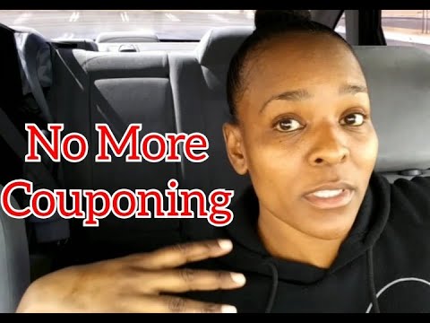 No More Couponing 😞