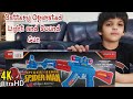 Unboxing Review Of Battery Operated Light And Sound Gun Designed For Kids Spiderman Toy Gun 4K