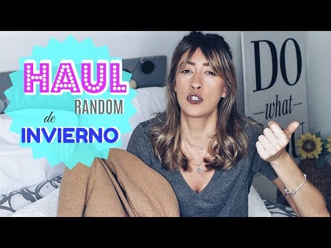 HAUL RANDOM INVIERNO 2018: ROPA, COSMÉTICA, DECO, COMIDA Y MUCHO MÁS |lookandchic|