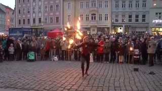 preview picture of video 'Zittau - Lichterfest 2014'