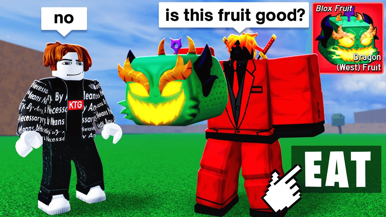 I Pretended To Be A Noob Rolling REWORKED DRAGON Fruit (Blox Fruits)