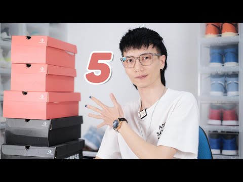 Lạ Converse P1 : Mở hộp 5 đôi giày Converse mới của mình !!!