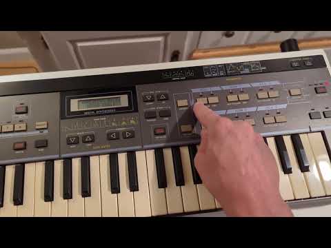 Casio CZ-101 Digital Synthesizer - Good Working Condition - Case image 8