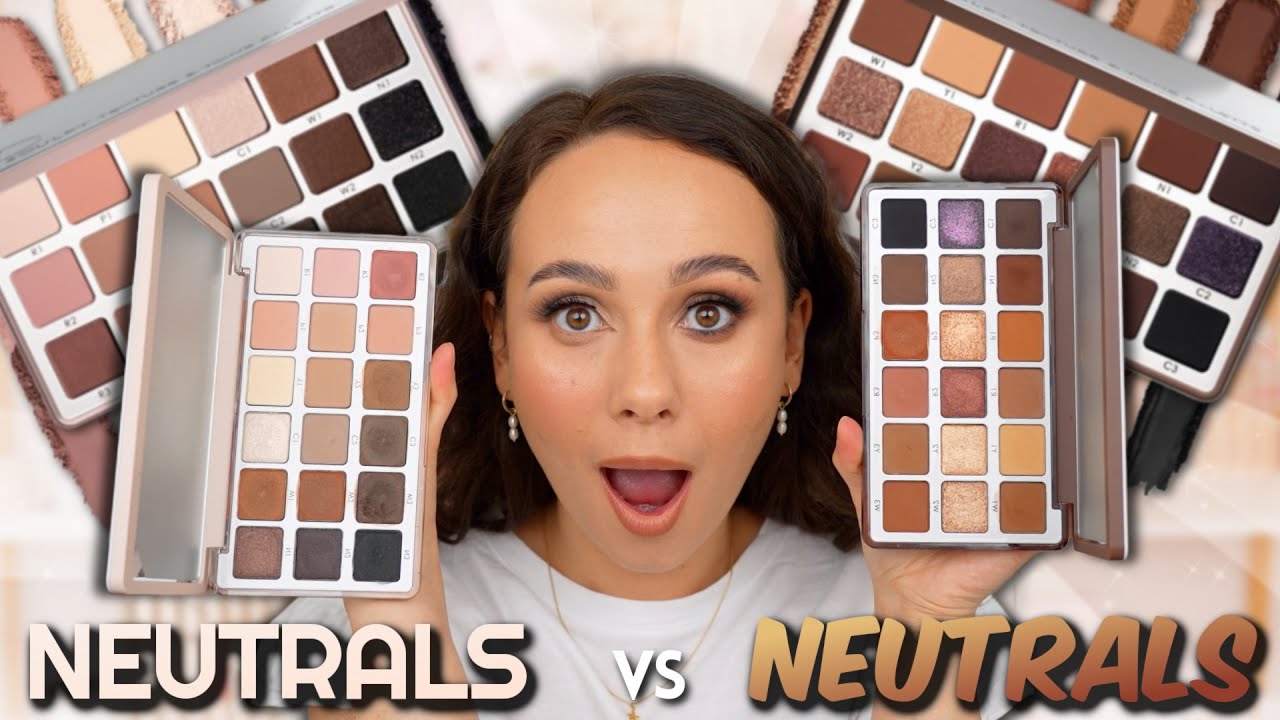 NATASHA DENONA EYE SCULPT TEXTURE & TONE PALETTES! Soft & Dramatic + Comparisons!