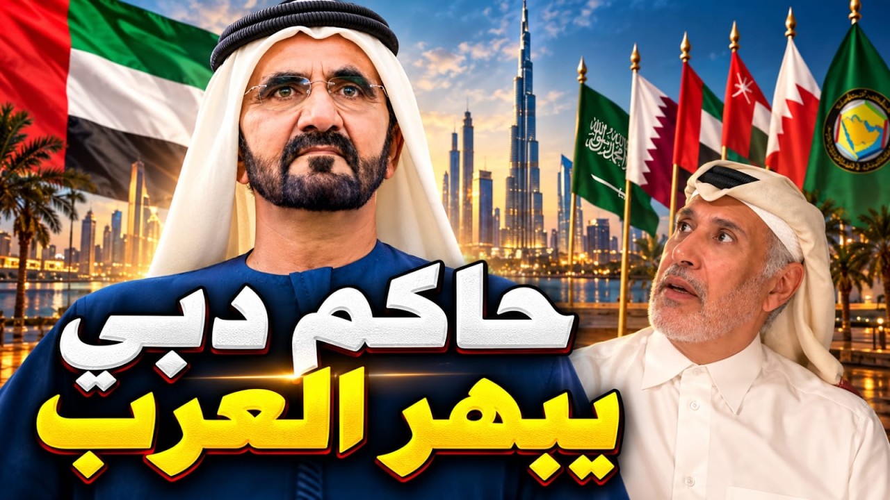 الشيخ محمد بن راشد يبهر الجميع بأخلاقه وحمد بن جاسم يقفز على الحدث