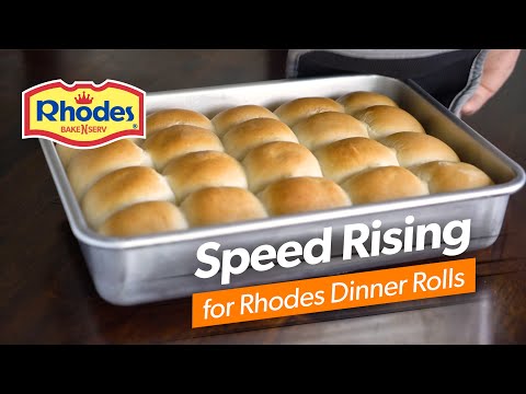 Speed Rising Rhodes Dinner Rolls