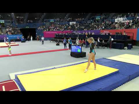 Shanice Davidson BRONZE - 2018 Tumbling British Championships