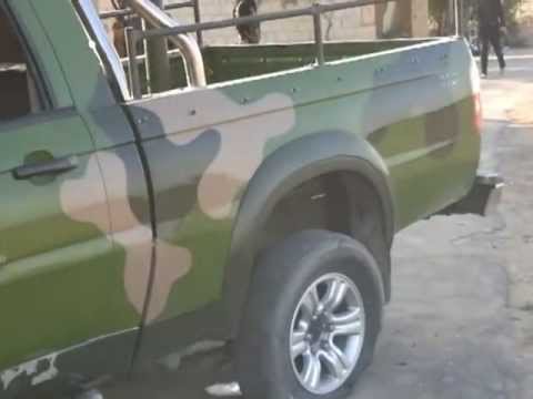 برومو تحرير أصفر نجار من قبل كتيبة صواعق الرحمن في رأس العين في ريف القامشلي