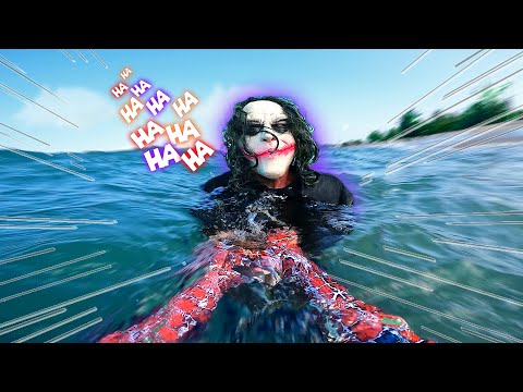 SPIDER-MAN vs JOKER In Real Life 2022 ( Action POV )