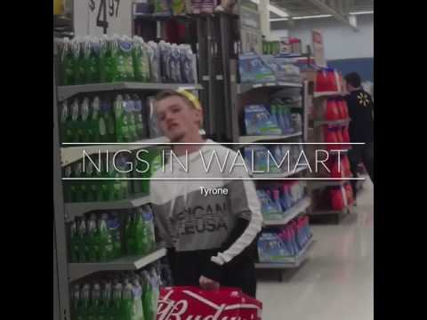 Nigs in Walmart (with one sped)