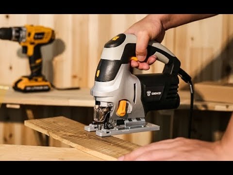 DEKO 800 Вт Пила  электрическая  с 6 лезвиями