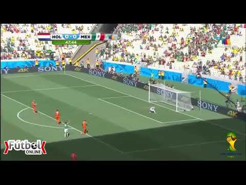 Martinoli se vuelve loco con gol de giovani vs Holanda mundial brazil 2014