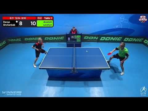 10:00 Denys Shcherbak 3-0 Anatolii Levshyn West 1 WIN CUP 11.12.2022 | TABLE TENNIS WINCUP