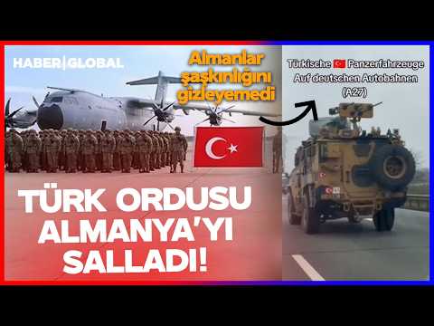 Türk Ordusu Almanya'yı Salladı! Sokaklarda Mehmetçik'i Gören Almanlar Şaşkınlıklarını Gizleyemedi