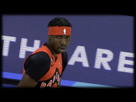 Don't Piss off The Slim Duck Chris Boucher - Raptors vs Spurs