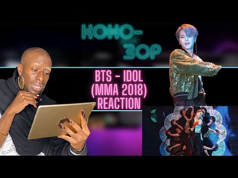 EX-BALLET DANCER REACTS to BTS - IDOL (MMA 2018)