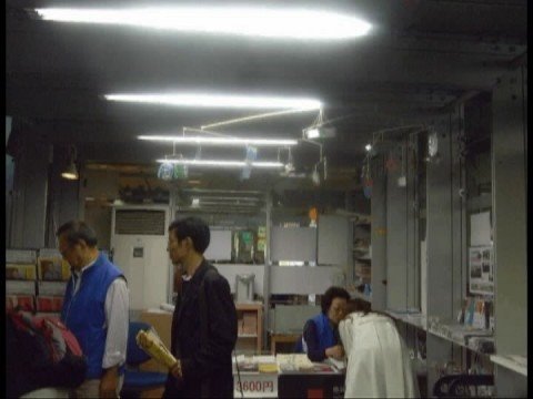 ふえっこモビール展示@野毛インフォメーションセンター