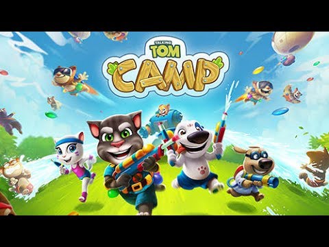Talking Tom Camp Part 5 (by Outfit7) / Android Gameplay HD