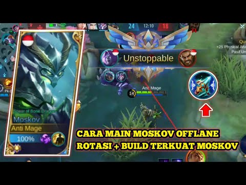 CARA MAIN MOSKOV TOP GLOBAL - MOSKOV GAMEPLAY | MOBILELEGENDS