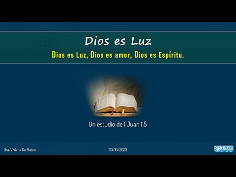 DIOS es LUZ.