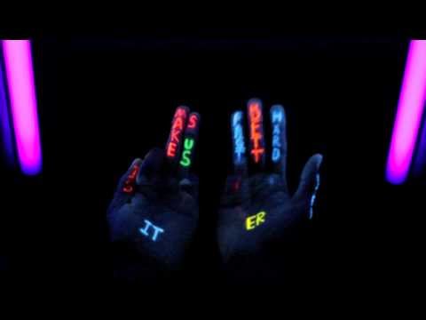 Black Light Daft Hands - Harder, Better, Faster, Stronger